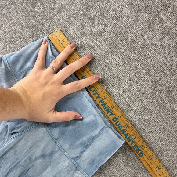 Patagonia Blue Patterned Skinny Leggings Athletic Active Work Out Womens XS - Picture 5 of 9